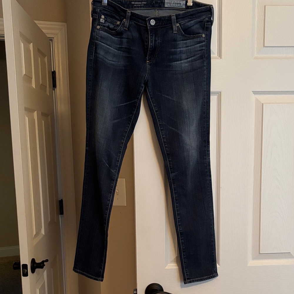 AG Adriano Goldschmied Dark Wash Skinny Jeans The legging ankle
